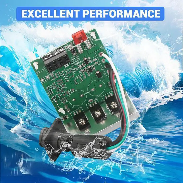 Alt view image 7 of 7 - 521034Z Water Pool and Spa Surge Board Compatible with IntelliChlor Salt Chlorine Generators and 520556 PC100 Power Centers