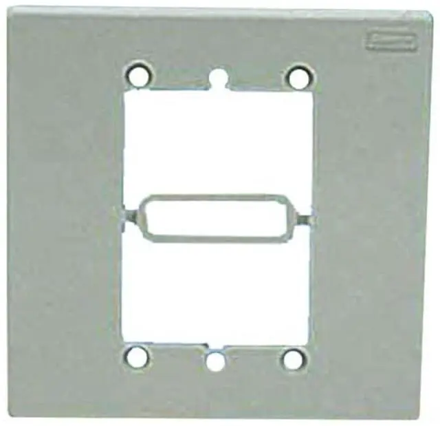 Main image of MLT6WH-TL MLT Wave-Ty Cable Tie, 304 Stainless Steel, Heavy, 20.5" | 4.96 X 4.96 Inch, Horizontal Or Vertical Mount, Fits Mini-Com Faceplates, Surface Mount Boxes, ABS, RoHS Compliant
