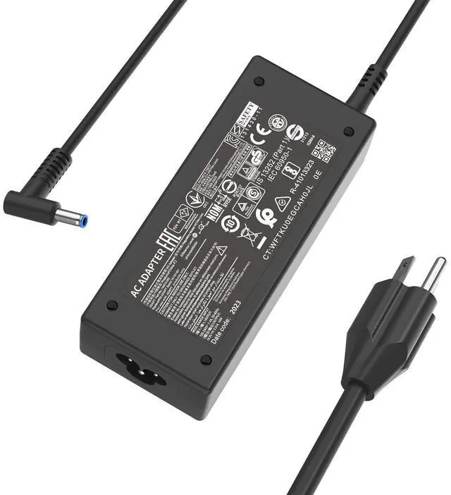 Main image of 45W 19.5V 2.31A 741727-001 L25296-001/002 Laptop Charger Compatible with HP Stream 13 11 14 740015-002/003/004 TPN-LA15 854054-001 Blue Tip Adapter Power Supply