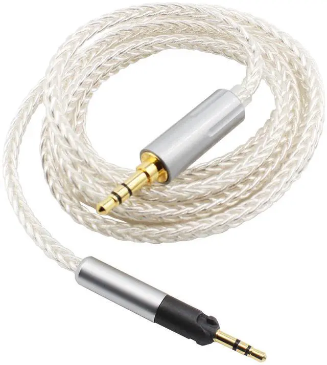 Main image of Replacement Audio Upgrade Cable Compatible with Sennheiser HD560s HD599 HD598 HD598SE HD620S HD400PRO HD569 HD579 HD558 HD518 HD505 HD598cs Headphones 3.5mm to 2.5mm 4ft/1.2m