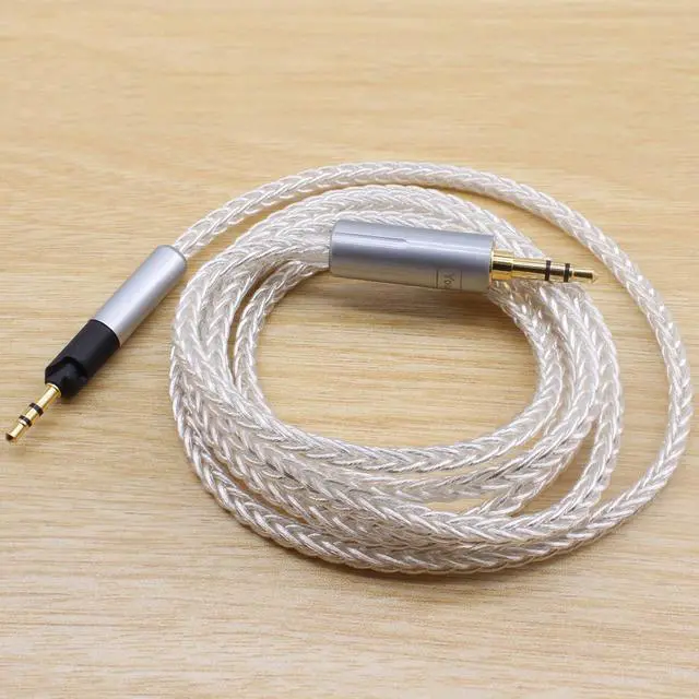 Alt view image 2 of 6 - Replacement Audio Upgrade Cable Compatible with Sennheiser HD560s HD599 HD598 HD598SE HD620S HD400PRO HD569 HD579 HD558 HD518 HD505 HD598cs Headphones 3.5mm to 2.5mm 4ft/1.2m