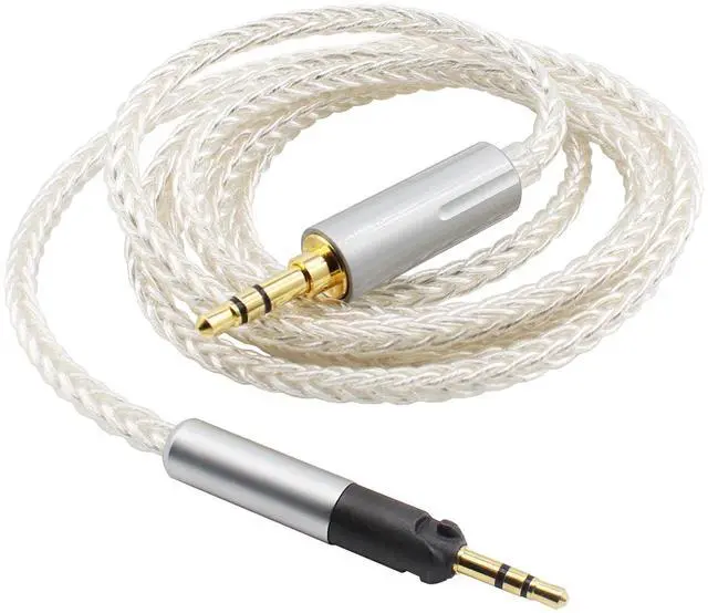 Alt view image 4 of 6 - Replacement Audio Upgrade Cable Compatible with Sennheiser HD560s HD599 HD598 HD598SE HD620S HD400PRO HD569 HD579 HD558 HD518 HD505 HD598cs Headphones 3.5mm to 2.5mm 4ft/1.2m