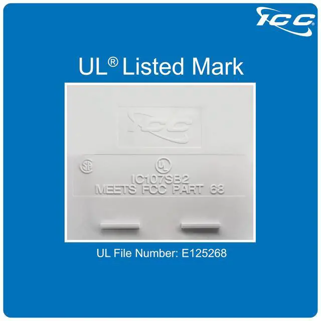 Alt view image 2 of 7 - 2 Port Surface Mount Box in White, 25 Pack, Works with Slim and Wide Profile Keystone Jacks (Sold Separately), Compact Outlet for Voice and Data Connections, UL Listed TAA Compliant, IC107BC2WH