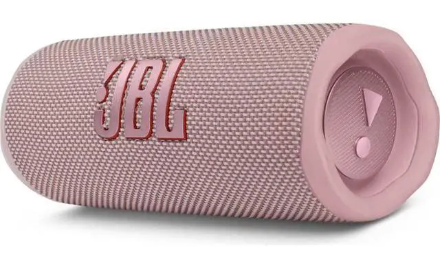 Alt view image 4 of 7 - Flip 6 - Waterproof Portable Bluetooth Speaker, Powerful Sound and deep bass, IPX7 Waterproof, 12 Hours of Playtime with Megen Hardshell Case - Pink