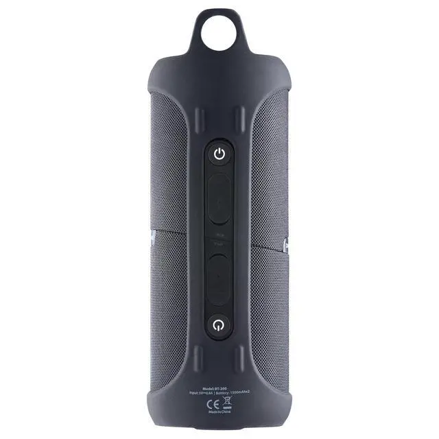 Alt view image 3 of 4 - BT200 Bluetooth Portable Dual Speaker, Black, IPX7 Waterproof, Splittable Stereo Sound