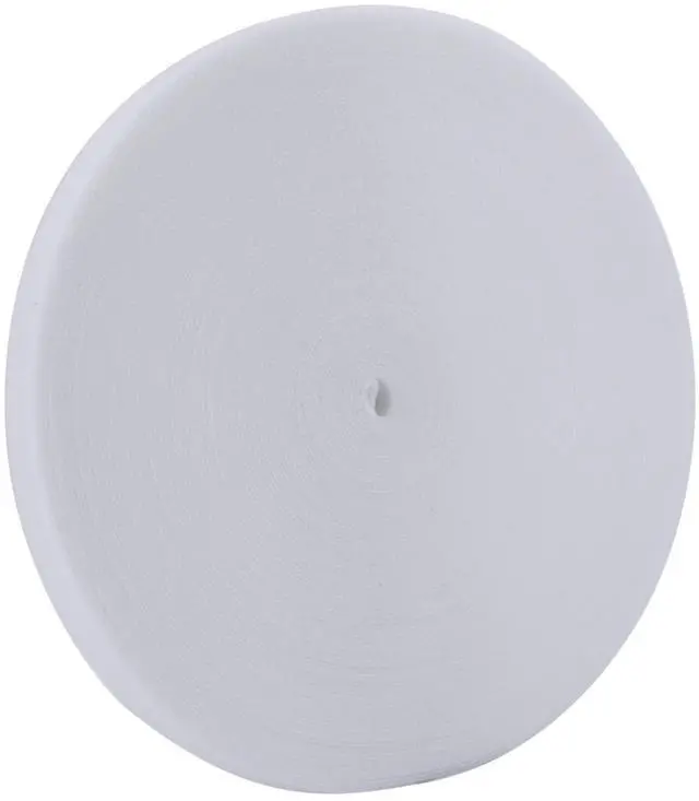 Main image of 1/2 Inch Reusable fastening Cable Ties Double Sided Hook and Loop tape Cable Management Tape (White 25 Yards)