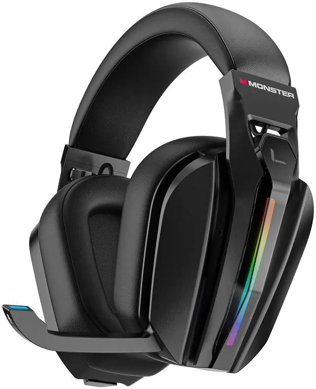 Main image of Mission ANC200 Gaming Headset, 2.4GHz/Bluetooth Gaming Headphones with Active Noise Cancellation, 7.1 Virtual Surround Sound, Stealth Retractable Mic, 70H Battery, for PS5, PS4, PC, Switch