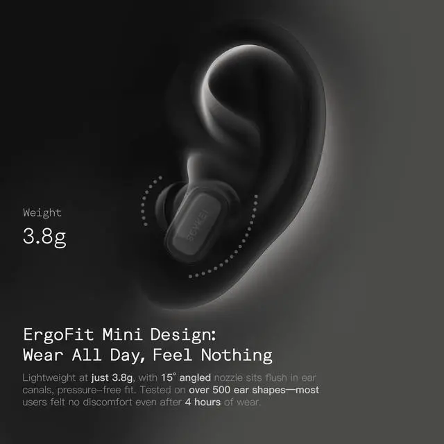 Alt view image 3 of 7 - Wireless Earbuds, Bluetooth Headphones with AI Real-Time Translation, 165 Languages, in-Ear Earphones for Travel and Learning