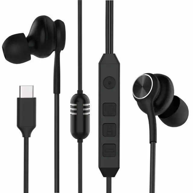 Main image of USB-C in-Ear Wired Headphones,Earbuds, with high-Fidelity Sound Card, 5-Mode Audio, Low-Latency Gaming, KTV Vocal Enhancement, for iPhone 15/16/17, for Samsung S25/S24/S23/S22