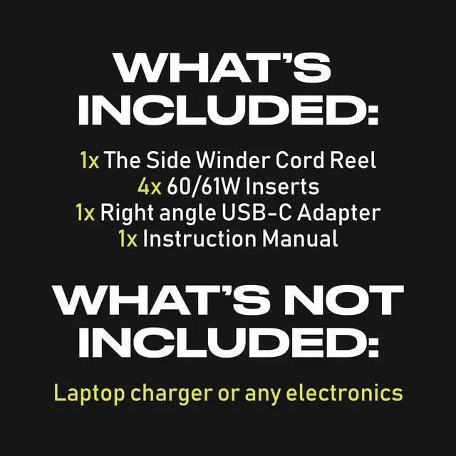 Alt view image 7 of 7 - Fuse Reel Side Winder MacBook Charger Organizer Compatible with USB-C and MagSafe Apple Adapter - Travel Essential and Desk Cord Case and Cable Management for MacBook Pro Laptop Adapter