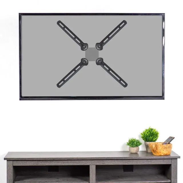 Alt view image 5 of 7 - Steel VESA Mount Adapter Plate Brackets for LCD Screens Weighing 99 lbs, Conversion Kit for VESA up to 400x400mm, MOUNT-AD4X4