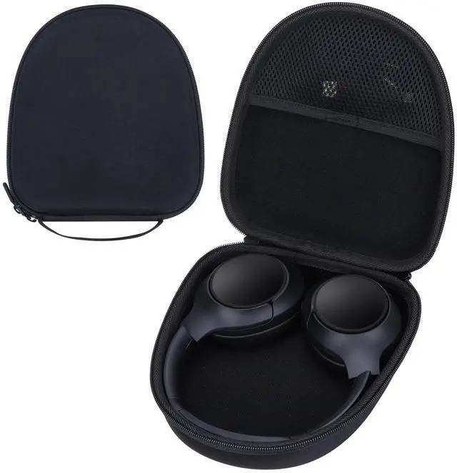 Main image of Headphone Case Compatible with KVIDIO/TOZO/BERIBES/JLab/Raycon Over-Ear Headphones, Universal Portable Travel Organizer (Black Case)