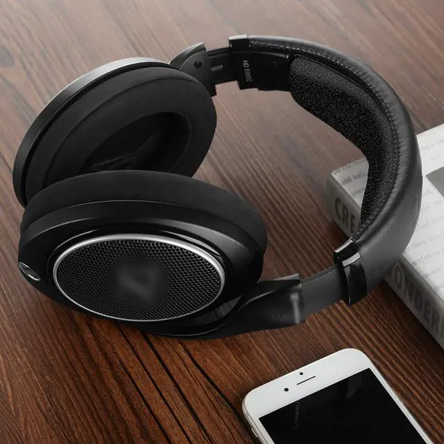 Alt view image 5 of 6 - Velour Headband Pad Compatible with Sennheiser HD 598/ 598SE/ 598CS/ 595/569/ 559/558/ 555/518/ 515, Game ONE, PC360, PC373D Headphones, Replacement Band Repair Part (Black)