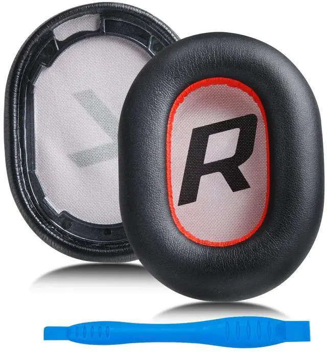 Main image of Replacement Ear Pads for Plantronics Voyager 8200 UC, Earpads Cushions Compatible with Plantronics BackBeat Pro 2 Wireless Headphones, Premium Protein Leather Softer Memory Foam Noise Canceling