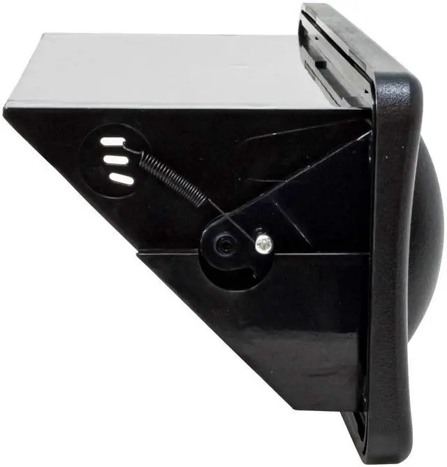 Alt view image 4 of 6 - Creative Audio CAMC1B Marine Single DIN Radio Mounting Kit with Retractable Cover (Black)