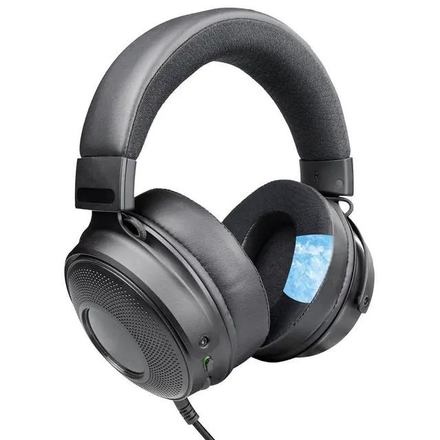 Alt view image 6 of 7 - Earpads Replacement for Razer Kraken V3/V3 Pro/V3 X, Kitty V3 Pro/Kitty V3 X, V4/V4 Pro/V4 X Gaming Headsets, Ear Pads Cushions with Noise Isolation Foam - CG Black