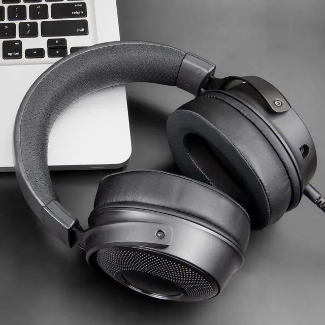 Alt view image 7 of 7 - Earpads Replacement for Razer Kraken V3/V3 Pro/V3 X, Kitty V3 Pro/Kitty V3 X, V4/V4 Pro/V4 X Gaming Headsets, Ear Pads Cushions with Noise Isolation Foam - CG Black