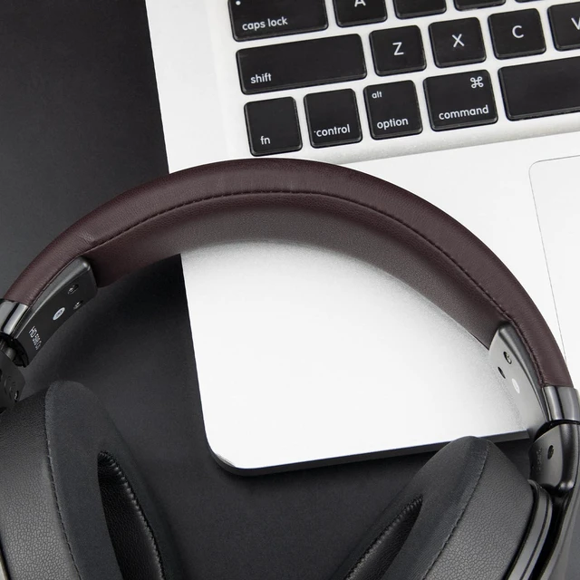 Alt view image 5 of 6 - Headband for Sennheiser HD579/HD595/HD595SE/HD598/HD598SE/HD598CS/HD598SR/HD599/HD599SE Headphones, Replacement Headstrap Pad Repair Part - Dark Coffee