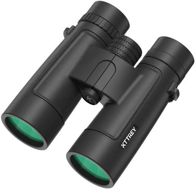 Main image of 10x42 Binoculars for Adults, 26mm Large Eyepieces 14mm Long Eye Relief for Eyeglass Wearers, BAK4 Prism FMC Lens Life Water Resistant Compact Binoculars for Bird Watching Hunting Hiking Travel