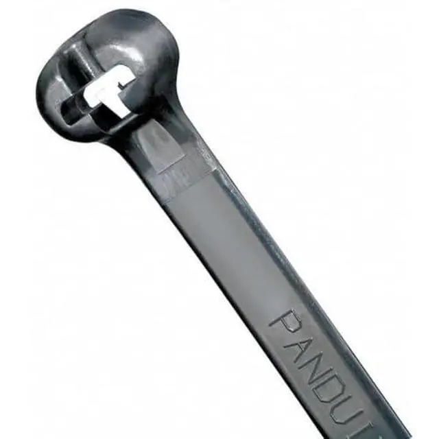 Alt view image 2 of 2 - Cable Tie, 8 in L, 2 in Max Bundle Dia., Black, Nylon 6/6, 50 lb Strength, 100 PK BT2S-C0-1 Each