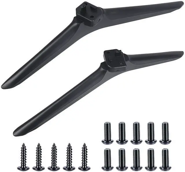 Main image of TV Stand Legs Base Compatible with Hisense 50 55 58 60 65 Inch Smart LED TV | Tabletop TV Feet Stand Legs replacement Compatible with Hisense 50H55E 55E3G 58V1F-R H65E3A, Screws Included