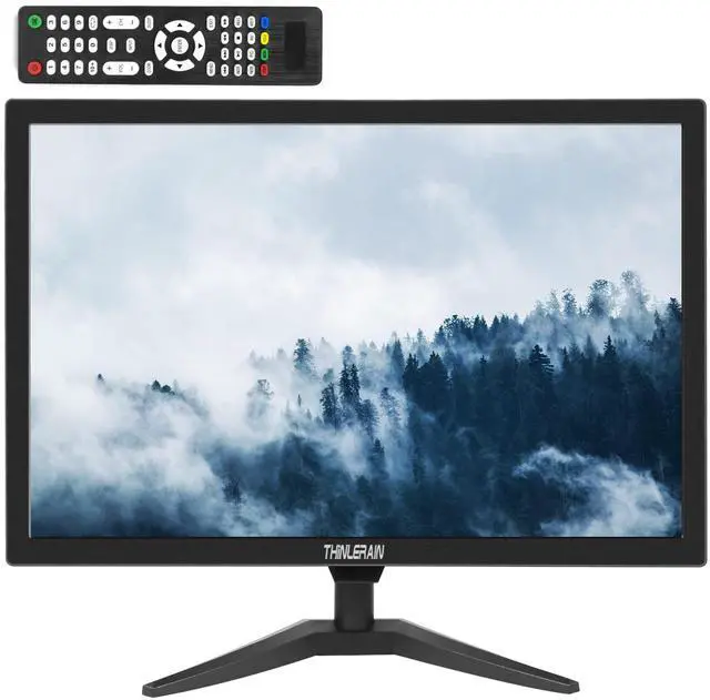 Main image of 20" PC Monitor 16:9 1600x900 Kitchen Monitor LED Screen Display, 5Ms, 60 Hz, VESA Mountable, Build in Speaker, with VGA HDMI AV BNC USB for FireStick, Computer, Laptop