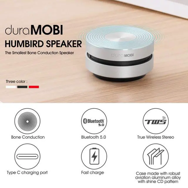 Alt view image 2 of 7 - Humbird Bone Conduction Speaker