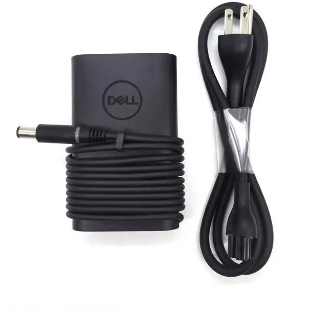 Main image of Laptop Charger 65W watt Barrel 7.4mm tip, Latitude 7280 7285 7380 7389 7480 7290 7390 7490 AC Power Adapter 19.5V 3.34A, Black, LA65NM191