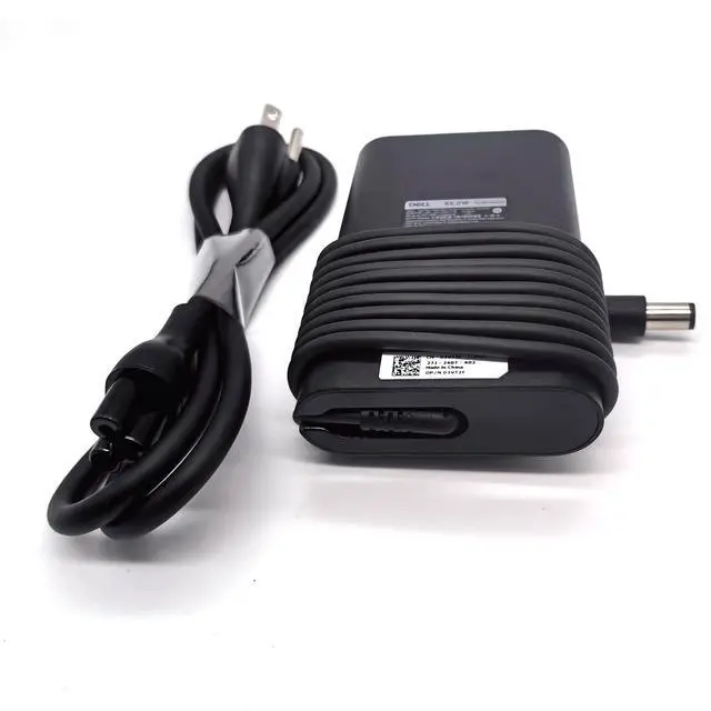 Alt view image 4 of 7 - Laptop Charger 65W watt Barrel 7.4mm tip, Latitude 7280 7285 7380 7389 7480 7290 7390 7490 AC Power Adapter 19.5V 3.34A, Black, LA65NM191