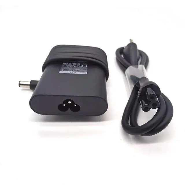 Alt view image 5 of 7 - Laptop Charger 65W watt Barrel 7.4mm tip, Latitude 7280 7285 7380 7389 7480 7290 7390 7490 AC Power Adapter 19.5V 3.34A, Black, LA65NM191