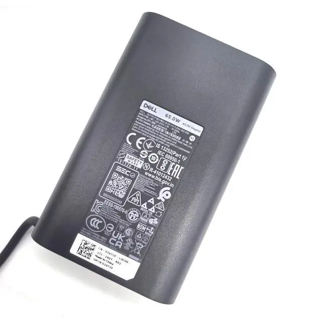 Alt view image 6 of 7 - Laptop Charger 65W watt Barrel 7.4mm tip, Latitude 7280 7285 7380 7389 7480 7290 7390 7490 AC Power Adapter 19.5V 3.34A, Black, LA65NM191