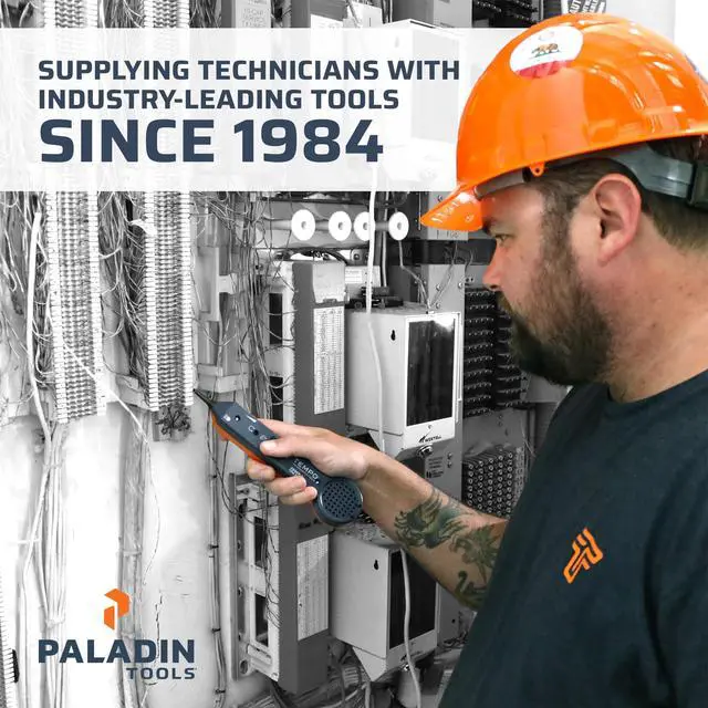 Alt view image 6 of 7 - Paladin Tools PA45300 Stainless Steel Cable Tie Gun, Ergonomic Heavy Duty Zip Tie Gun Tool, Cut-off 5/65 to 1/4 Zip Ties (USA Quality Control)