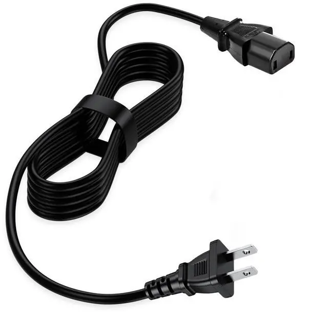 Main image of 4.9Ft AC Power Cord Compatible with TCL Roku 55 65 75 Class 6 Series 4K Smart TV Series R635 55R635 65R625 65R635 75R635 75S431 75S435 75-R635 Mini-LED QLED Dolby Vision HDR