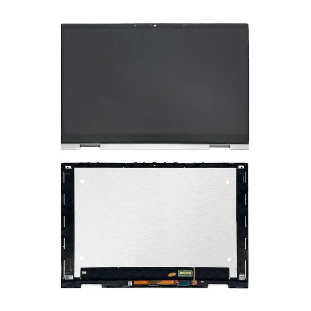 Alt view image 6 of 6 - Replacement for HP Envy x360 15-ew 15t-ew 15-ew0013dx 15-ew0023dx 15-ew0797nr 15-ew1055cl 15-ew1073cl 15.6 inches FHD IPS LCD Display Touch Screen Digitizer Assembly Silver Bezel with Board