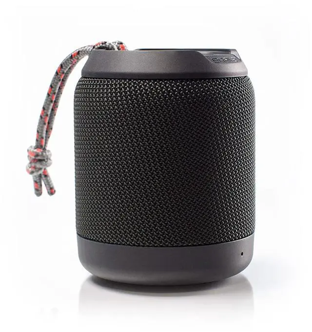Alt view image 3 of 6 - BRV-Mini - Waterproof Pairing Speaker - Rugged Portable Wireless Speaker - 12 Hours of Playtime - Black (604203553)