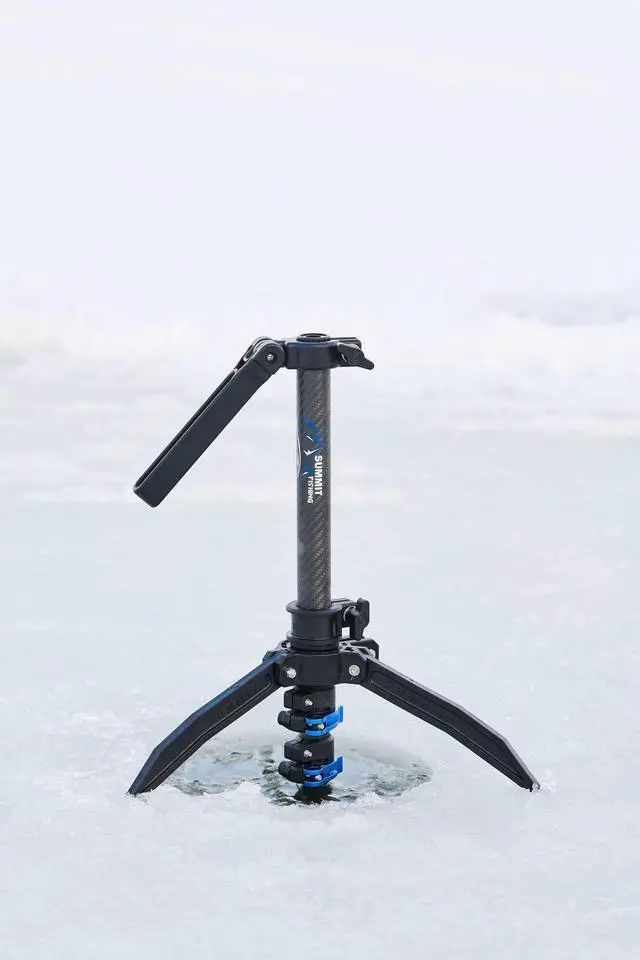 Alt view image 2 of 7 - Foward Facing Sonar Carbon Fiber Transducer Pole with Ice Mount