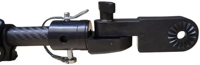 Alt view image 5 of 7 - Foward Facing Sonar Carbon Fiber Transducer Pole with Ice Mount
