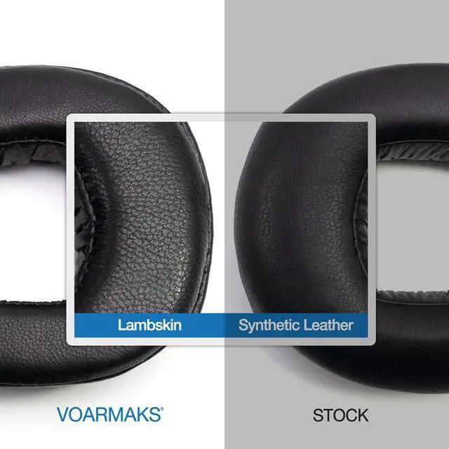 Alt view image 3 of 7 - Lambskin Ear Pads Cushion Headband Protective Cover Refresh Kit Compatible with Sennheiser PXC480 PXC550,PXC 550-II,MB660 UC,MB 660 MC Headphone Replacement Earpads