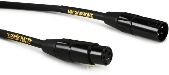 Main image of XLR Microphone Cable, 25ft, Black (P06073)