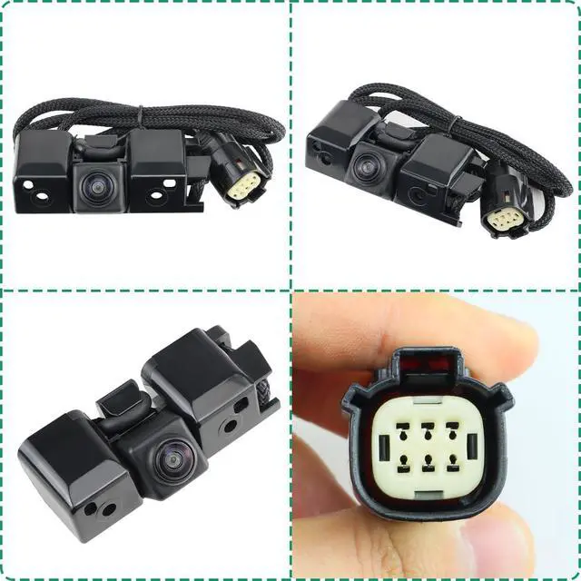 Alt view image 2 of 6 - 23306741 Backup Camera Rear View Camera Compatible with 2014-2015 Chevy Silverado Cheyenne GMC Sierra 1500 2500 HD 3500 HD, Replaces #22803702, 84143039, 590082, PAC13 by