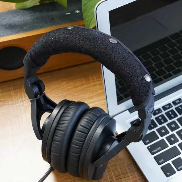 Alt view image 7 of 7 - GEVO Protective Headband Cover for Sennheiser HD280 / HD 280 Pro - Black | Also for HD300 / HD 300 Pro / HMD280 Pro / HMD281 Pro, No More Flaking Leather, Easy Installation, No Tool Needed