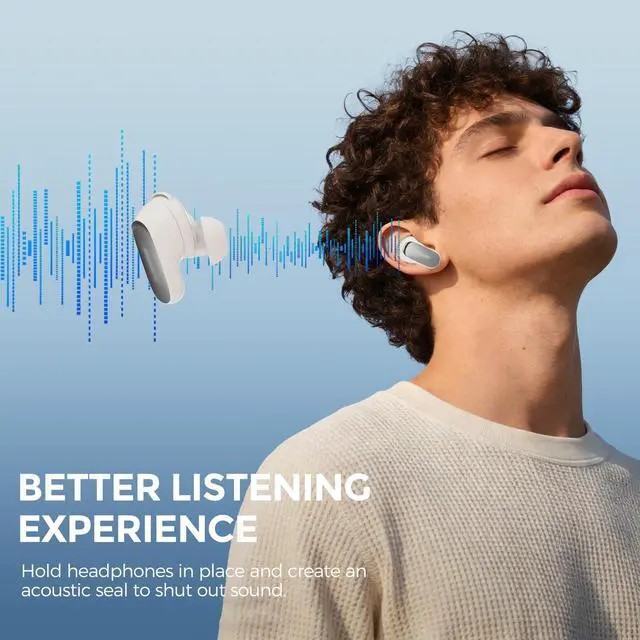 Alt view image 4 of 7 - Ear Tips for Bose QuietComfort Ultra Earbuds 2nd Gen/Ultra Earbuds | 3 Pairs: S+M+L, Added Storage Box, Anti Slip, Secure Fit, Noise Reduction, Comfortable Silicone, Fits Charging Case