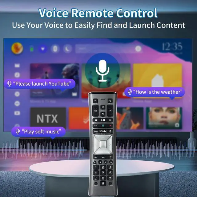 Alt view image 4 of 7 - Voice Remote Control Replacement Compatible with XFinity Comcast Activated Cable TV Remote Control XR11 99% New Condition