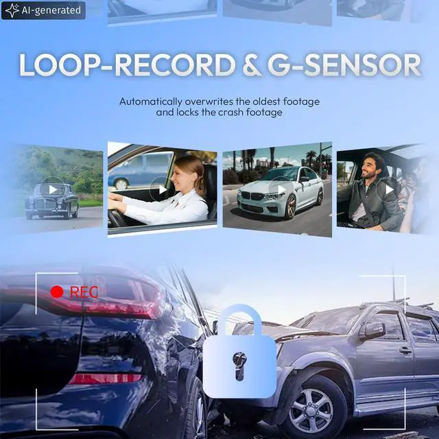 Alt view image 5 of 6 - OEM Style Front Dash Cam for Honda HR-V 2023-2026 | Front 4K, 64GB Card, Hidden Design, Plug&Play, Easy Install, Loop Recording, G-Sensor, Free App