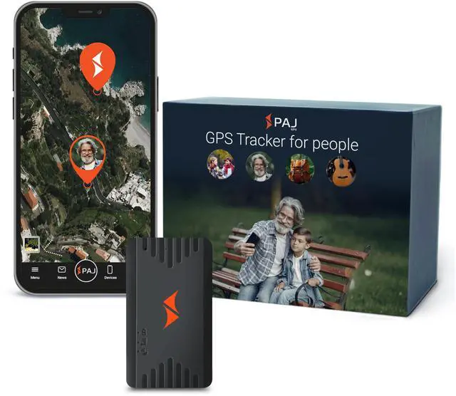 Main image of PAJ 4G GPS Tracker for Kids & Seniors with Real-Time Location Alerts | Up to 5 Days Battery - Live App Tracking - Geofence - Parent & Caregiver Monitoring - Subscription Required