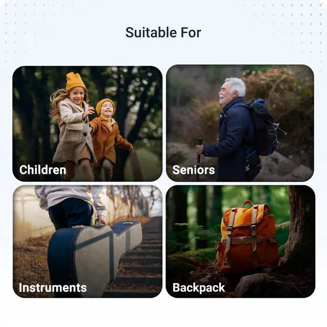 Alt view image 7 of 7 - PAJ 4G GPS Tracker for Kids & Seniors with Real-Time Location Alerts | Up to 5 Days Battery - Live App Tracking - Geofence - Parent & Caregiver Monitoring - Subscription Required