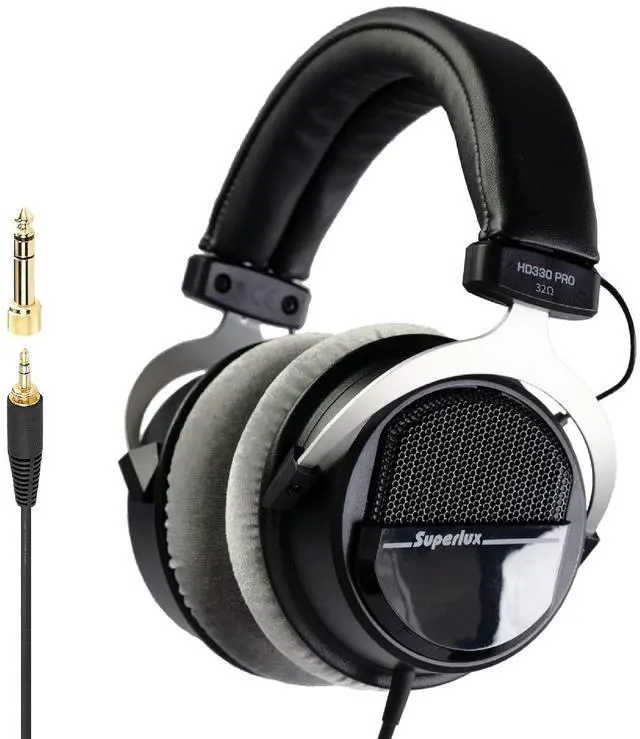 Main image of HD330PRO 32 Semi-Open Studio Headphones for Music and Podcasting | For musicians and creators on phones or laptops; 32 compatibility, balanced 40mm-driver sound and a semi-open fit