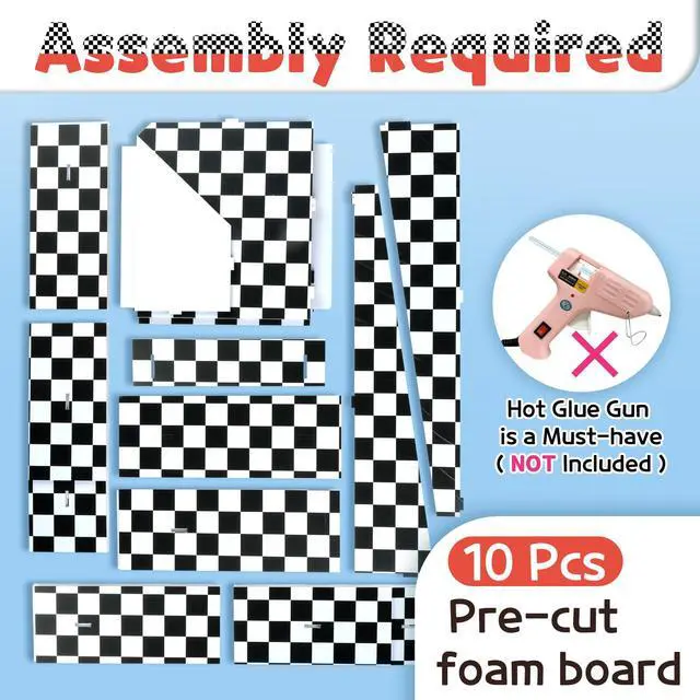 Alt view image 5 of 5 - 3ft Marquee Numbers 2 for Racing 2nd-Birthday Decorations | Large Light Up Number 2 Two Fast Birthday Decoration Race Car Second Birthday Party Decor Balloon Frame 20 Pcs Accessory Set