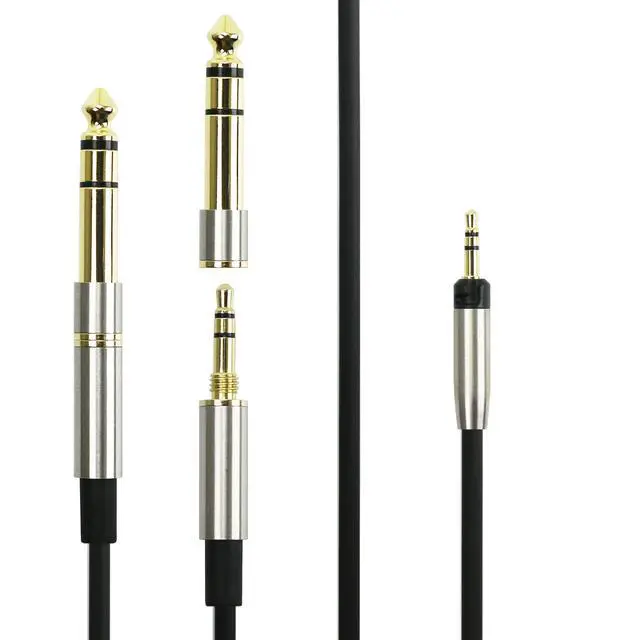 Alt view image 2 of 7 - Replacement Audio Upgrade Cable Compatible with Sennheiser HD598, HD598Cs, HD560s, HD598SE, HD620S, HD400PRO, HD599, HD569, HD579, HD505 Headphones 1.2meters/4feet