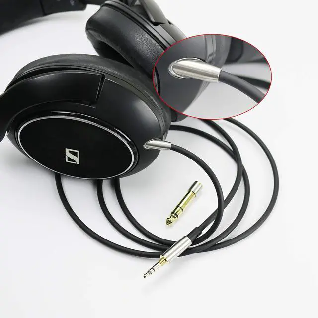 Alt view image 4 of 7 - Replacement Audio Upgrade Cable Compatible with Sennheiser HD598, HD598Cs, HD560s, HD598SE, HD620S, HD400PRO, HD599, HD569, HD579, HD505 Headphones 1.2meters/4feet